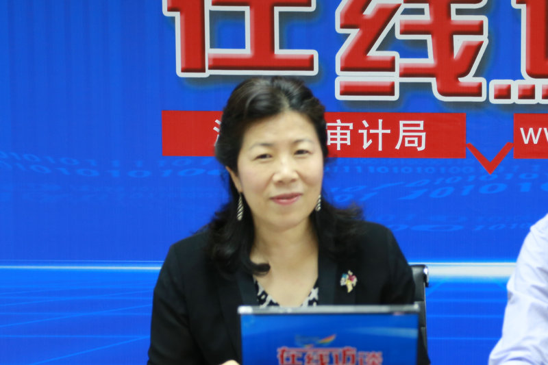 嘉宾：市审计局企业审计处处长 王丽萍