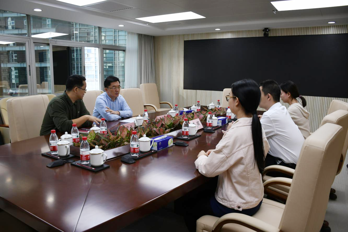 在线访谈活动现场