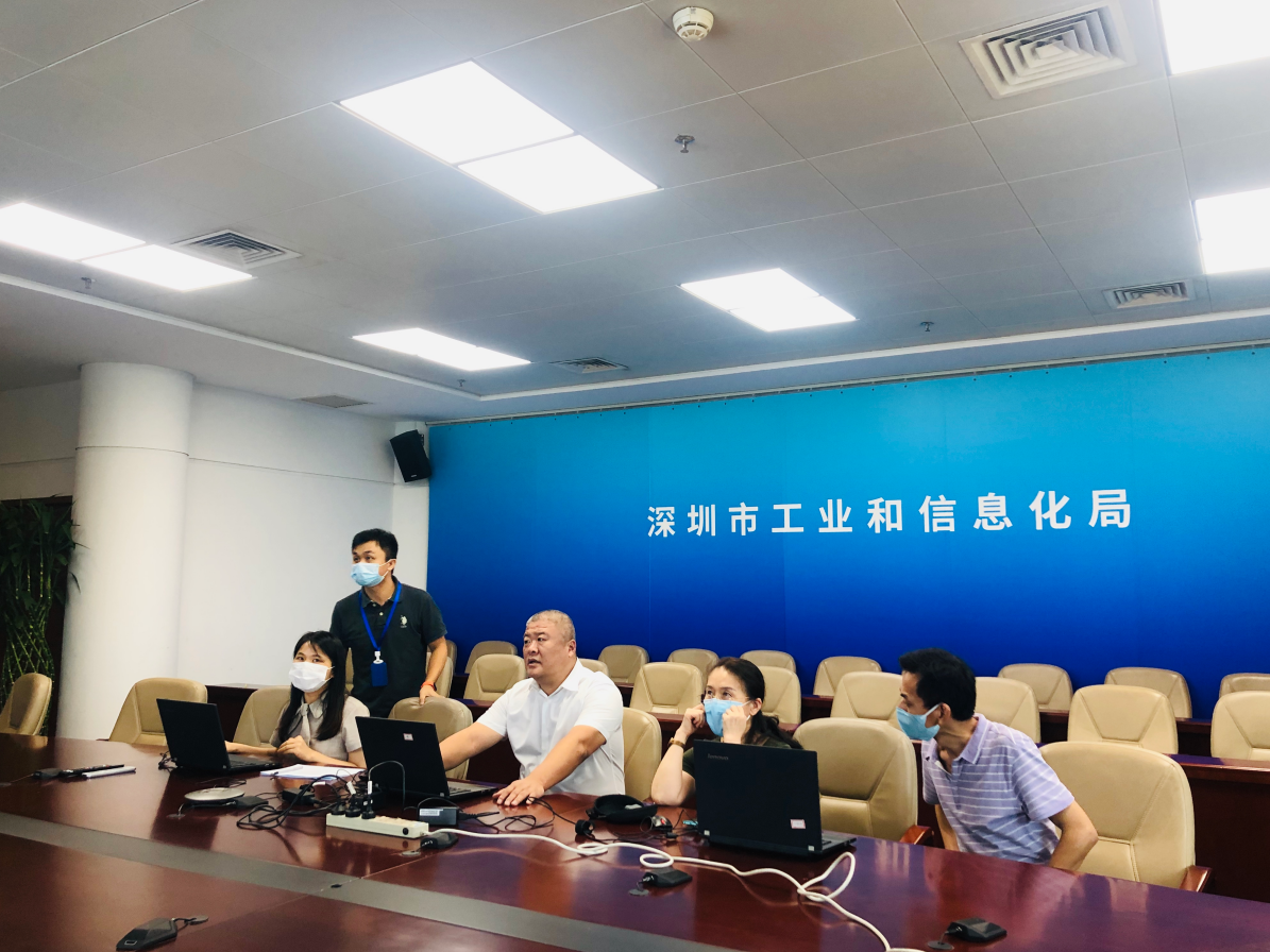 在线访谈活动现场