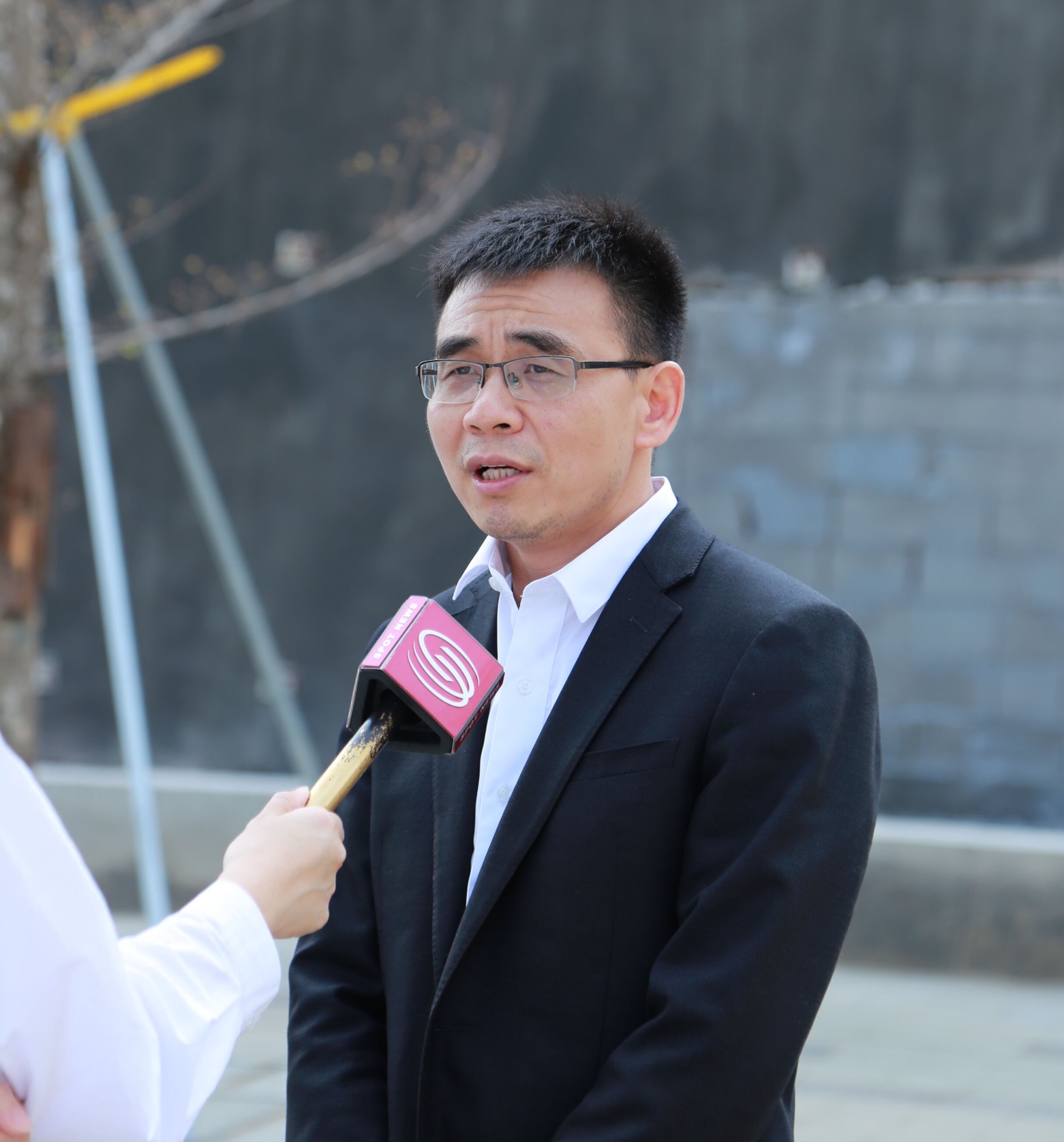 在线访谈活动现场