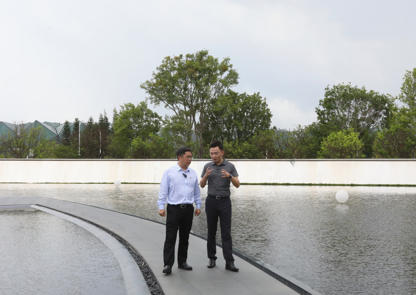 在线访谈活动现场