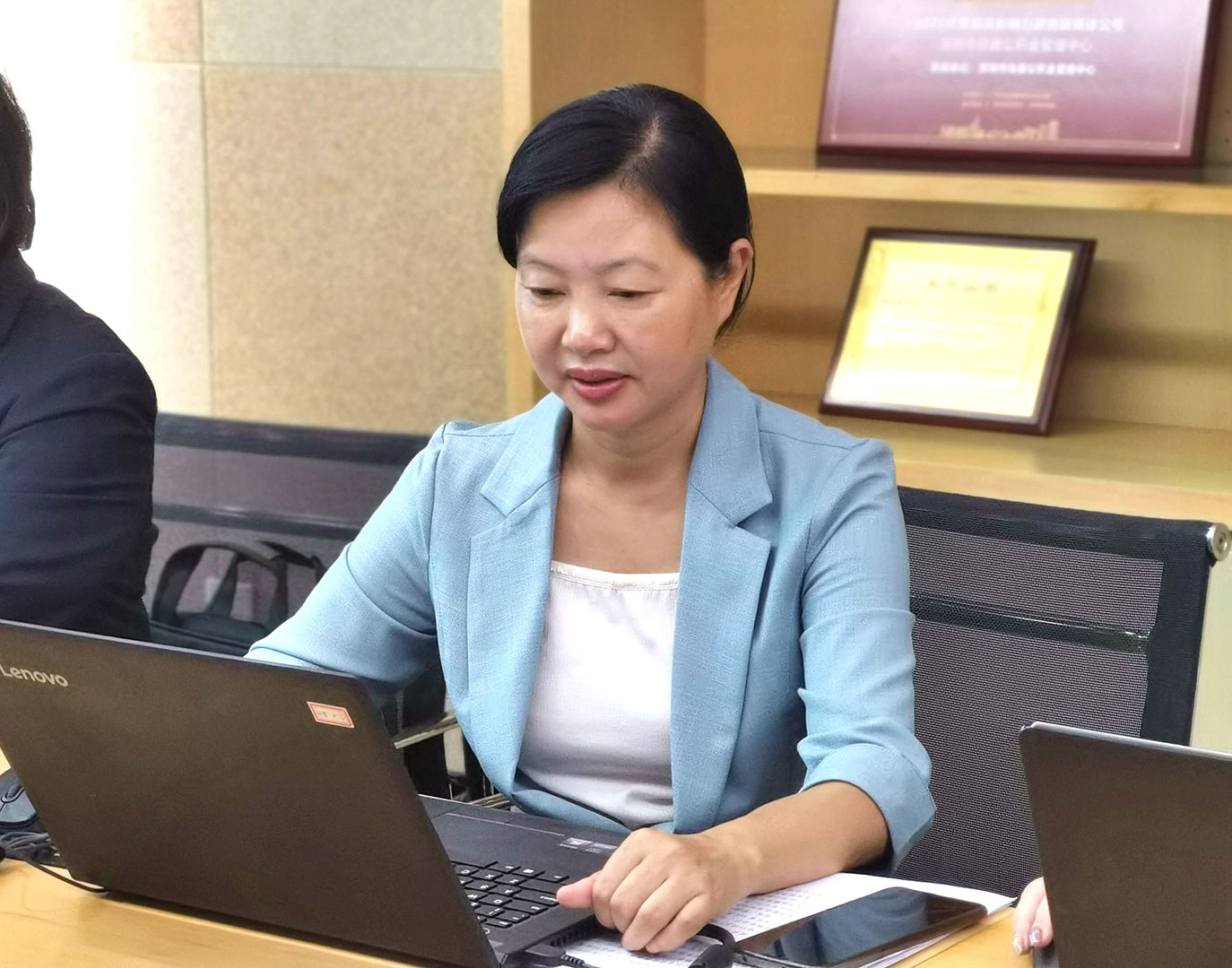 嘉宾：市公积金中心主任潘霞云