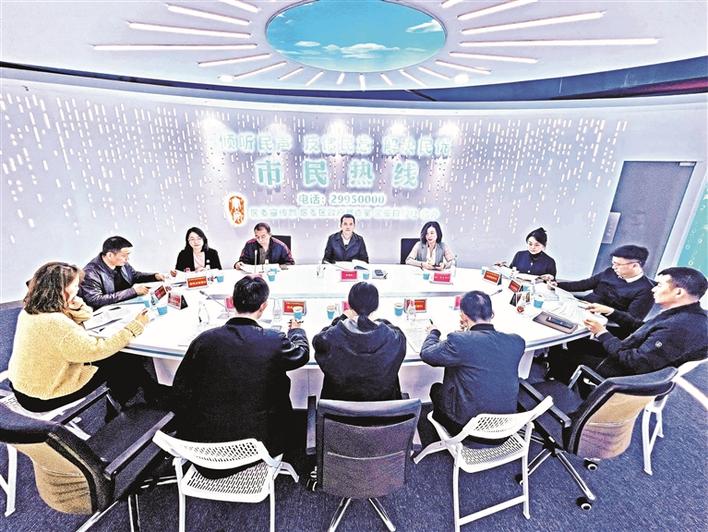 在线访谈活动现场