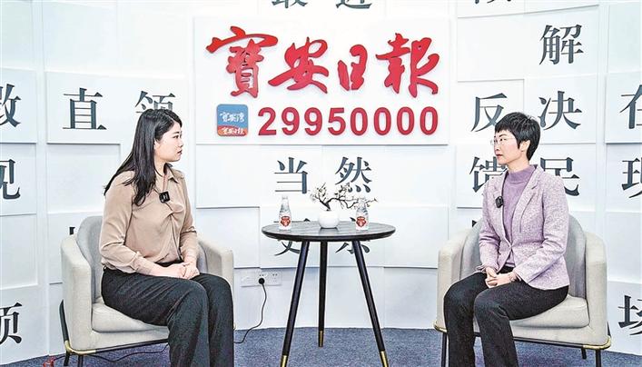 嘉宾：宝安区人力资源局副局长林莉