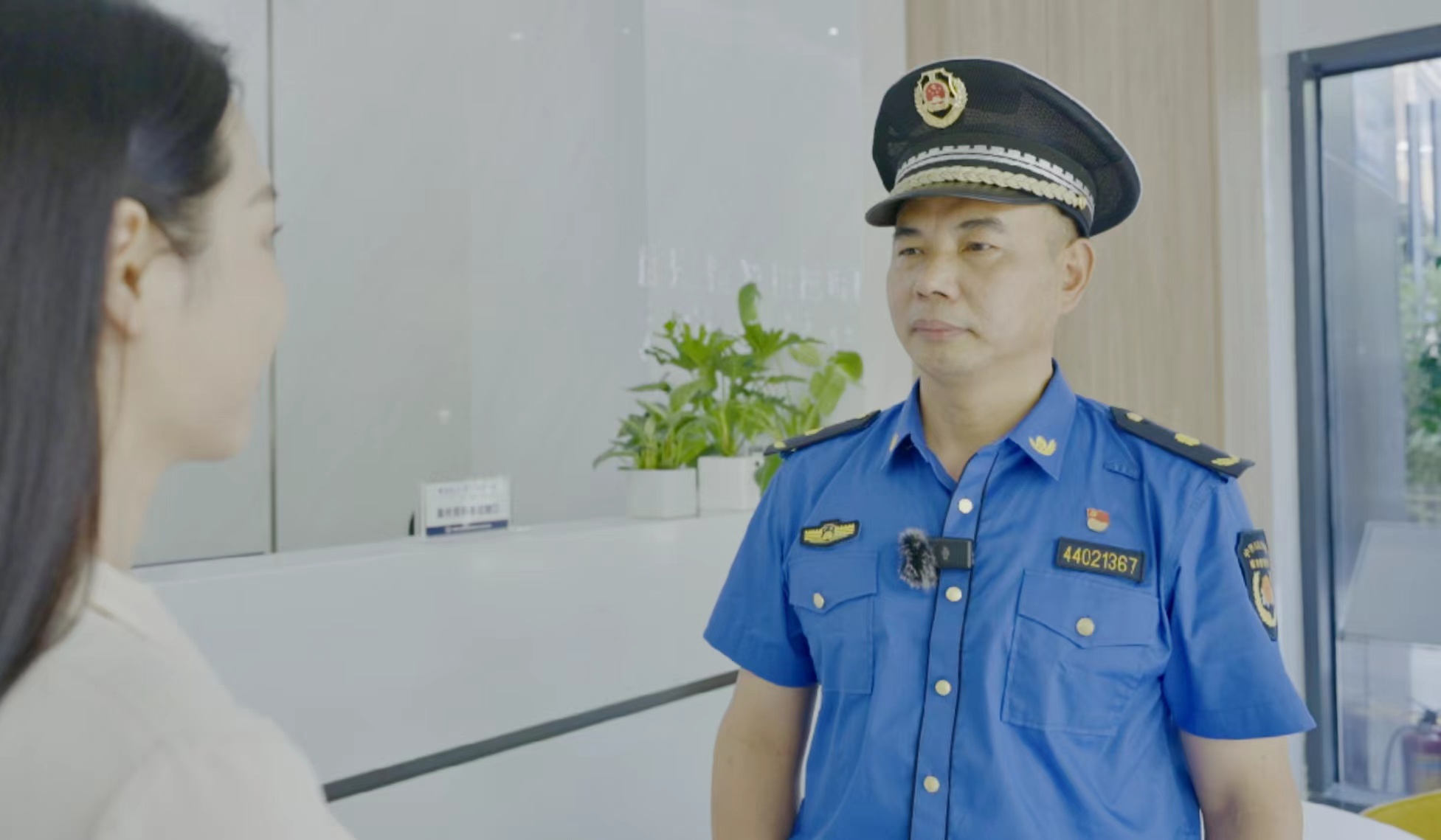 在线访谈活动现场