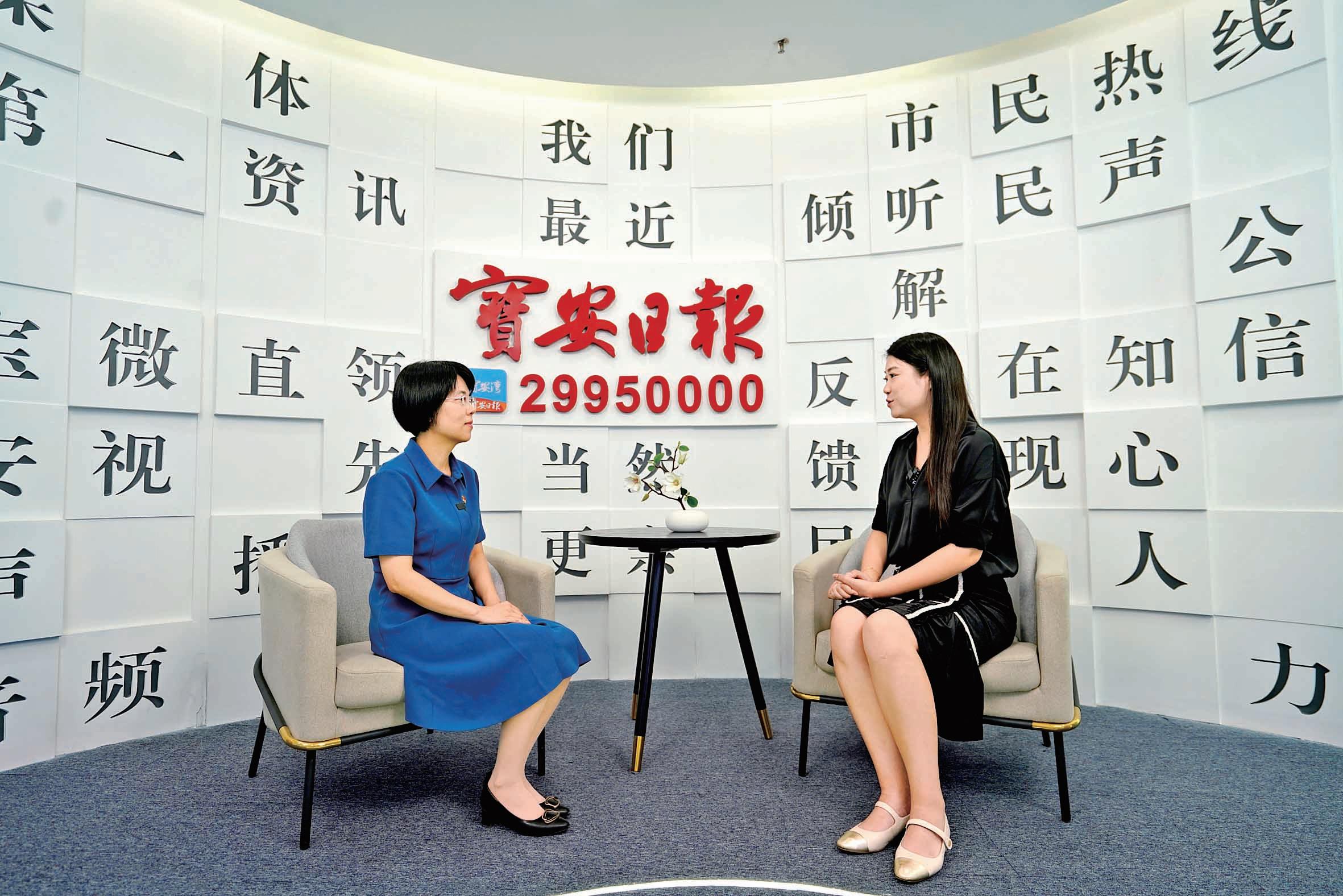 嘉宾：宝安区委卫生健康工委委员、局党组成员、副局长陈桂红