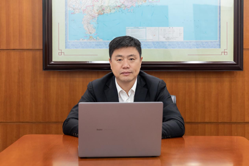 在线访谈活动现场