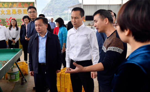 深圳市南山区委书记曾湃率队赴百色市田阳区开展扶贫协作调研