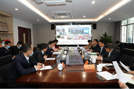 市生态环境局李水生局长周岸标副局长率队赴南山区和前海合作区调研