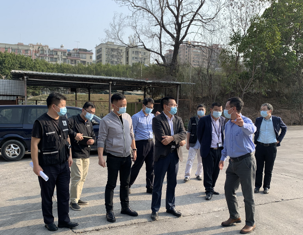 深圳市生态环境局李水生局长带队检查龙华区大气强化减排落实情况