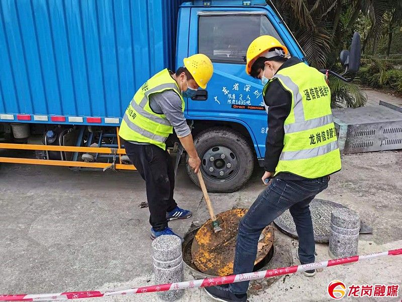 现场协助运营商施工,历时8小时,对3229米管道路由,51个通信井进行了细