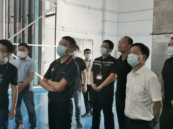 市生态环境局副局长周岸标同志赴龙岗开展"五一"节前督导检查