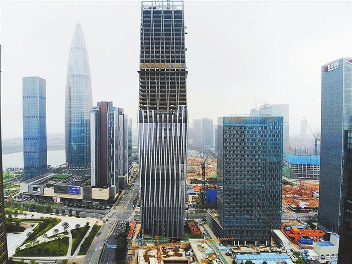 Skyscraper goes up in Nanshan_Latest NewsShenzhen Government Online