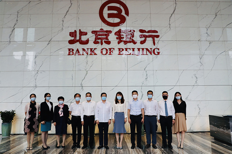 市地方金融监管局党组书记刘平生赴北京银行深圳分行深圳担保集团调研