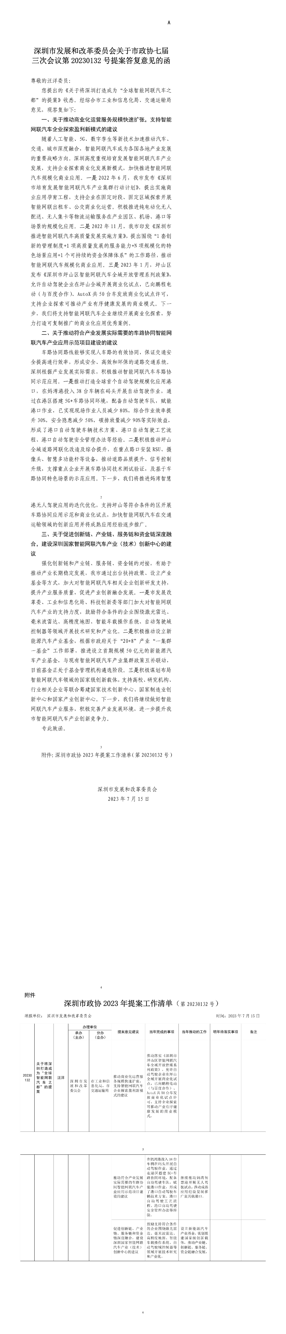 深圳市发展和改革委员会关于市政协七届三次会议第20230132号提案答复意见的函.jpg