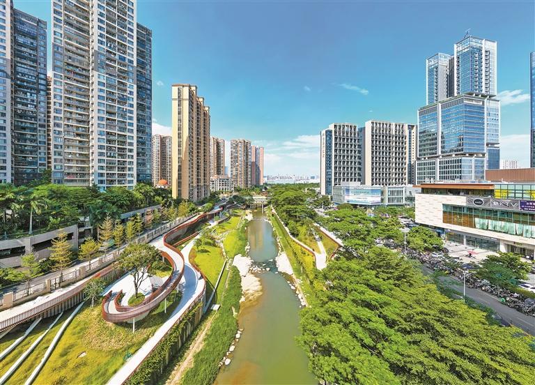 龙华河碧道示范段开放-深圳政府在线_深圳市人民政府门户网站