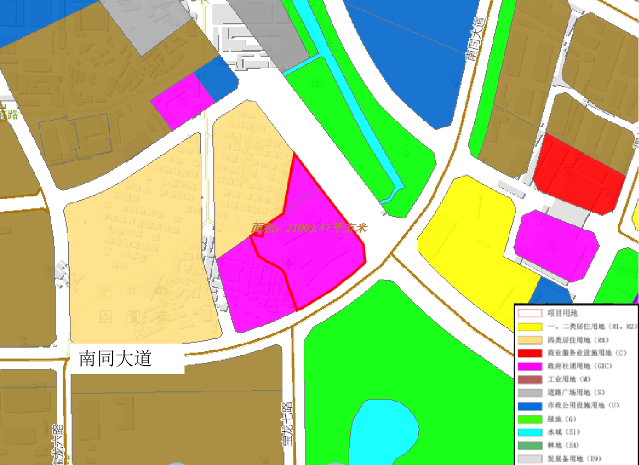 项目规划图 深圳市规划和自然资源局龙岗管理局 2021年9月19日 附件