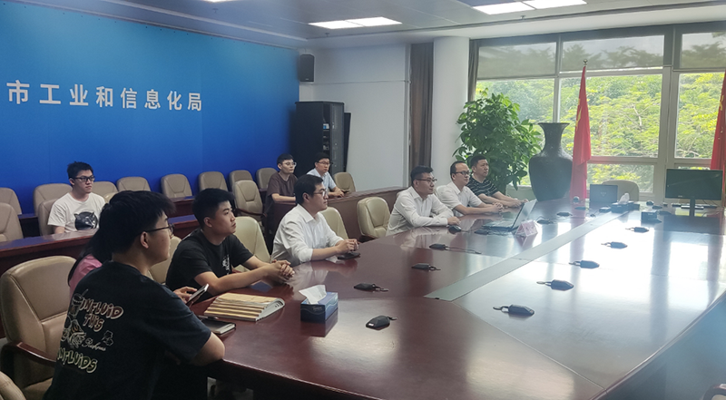 在线访谈活动现场