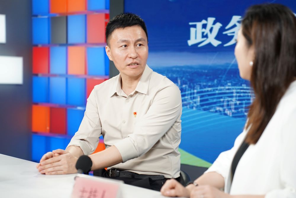 在线访谈活动现场