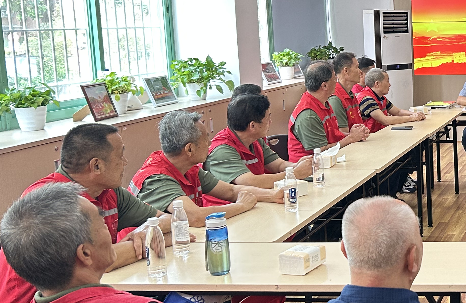 在线访谈活动现场 