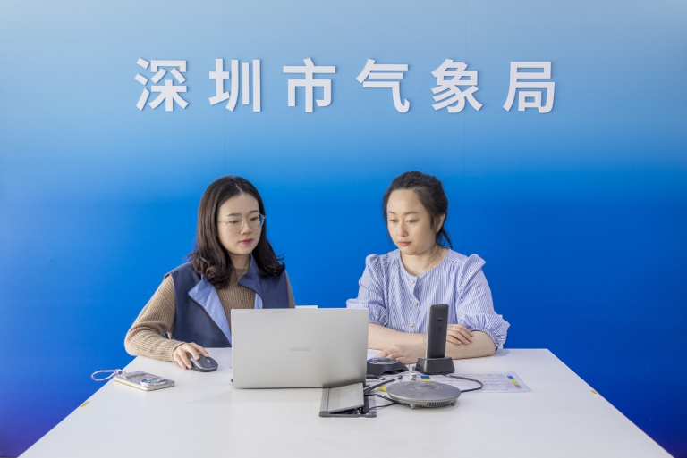 在线访谈活动现场