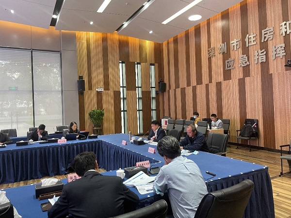 深圳市住房和建设局张学凡局长主持召开新城建试点工作专题会议