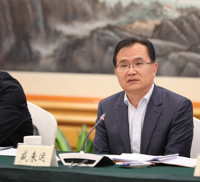 3月29日，国家统计局副局长盛来运来深调研经济形势 图为国家统计局副局长盛来运.jpg