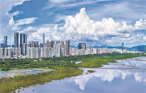 城市“绿肺”生机盎然