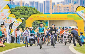 “骑”迎十五运会