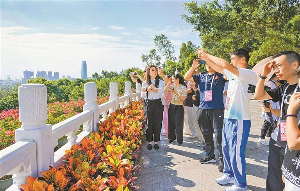 运动员沉浸感受深圳魅力