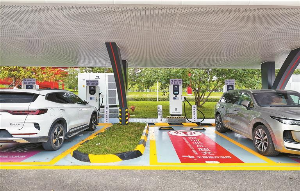 集三项全国首创超充站落地深圳