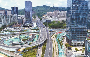 彩梅立交3号交通疏解桥完成建设