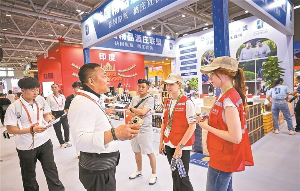 外籍志愿者服务文博会